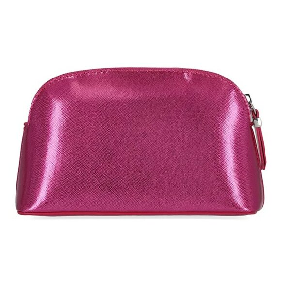 Stella & Max Zip Around Cosmetic Bag in Pink (MSRP $20) - Picture 1 of 6